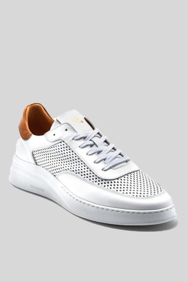 SNEAKERS PER LA MODA - BIANCO ORANGE